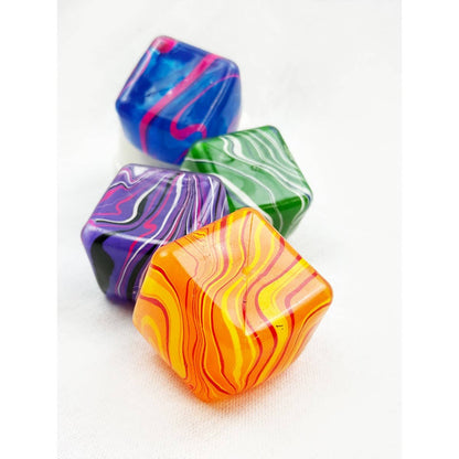 Marble Pattern Squeeze Cube Squishy