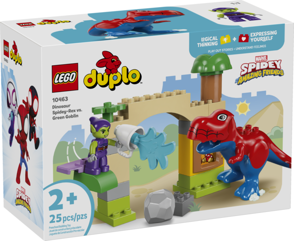 LEGO Duplo: Dinosaur Spidey-Rex Vs. Green Goblin