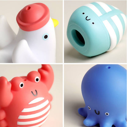 Nautical Itzy Bitzy Puppets™ - Bath + Storytelling Toys