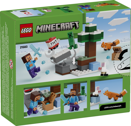 LEGO® MINECRAFT® Steve's Taiga Adventure