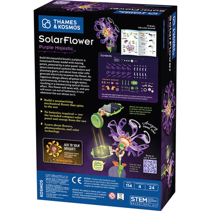 SolarFlower- Purple Majestic