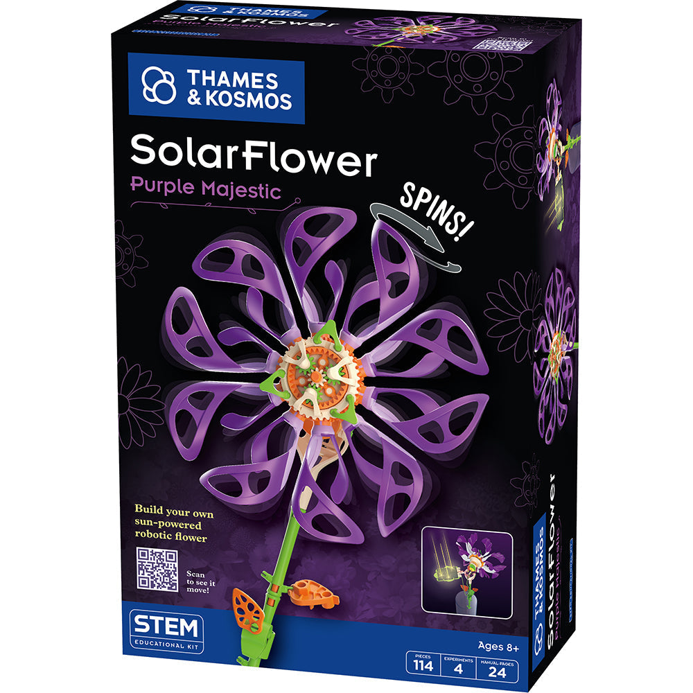SolarFlower- Purple Majestic