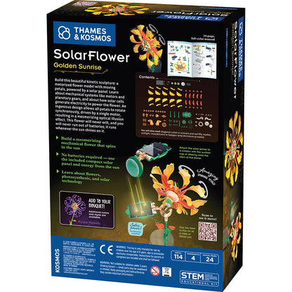 SolarFlower- Golden Sunrise