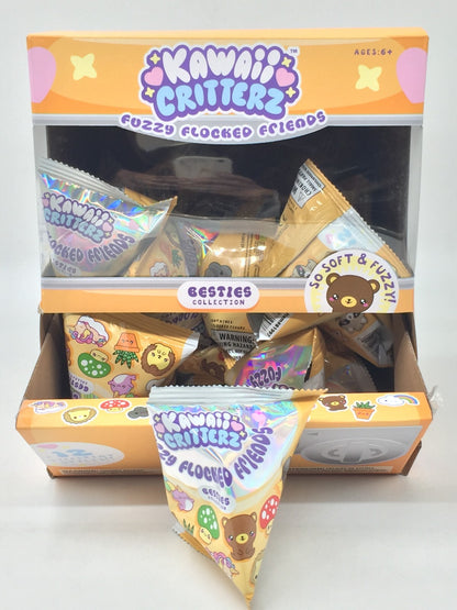KAWAII CRITTERZ FLOCKED BLIND BESTIES SER 1