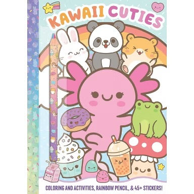 Kawaii Cuties Color Book