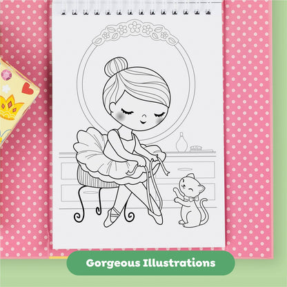 Ballet Coloring Set - Tiger Tribe