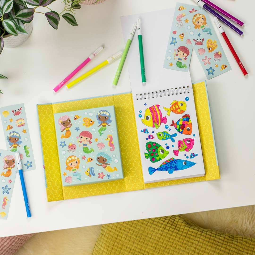 Mermaids Coloring Set - Tiger Tribe