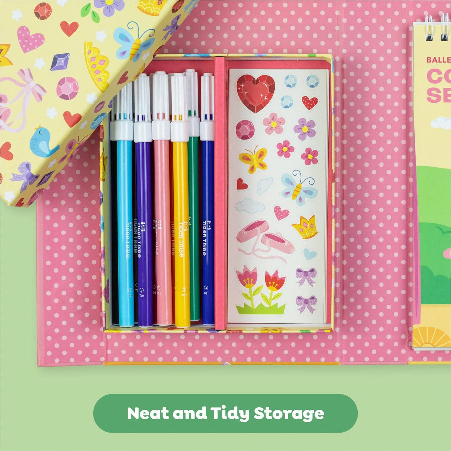 Ballet Coloring Set - Tiger Tribe