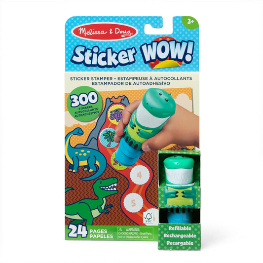 STICKER WOW SET DINO