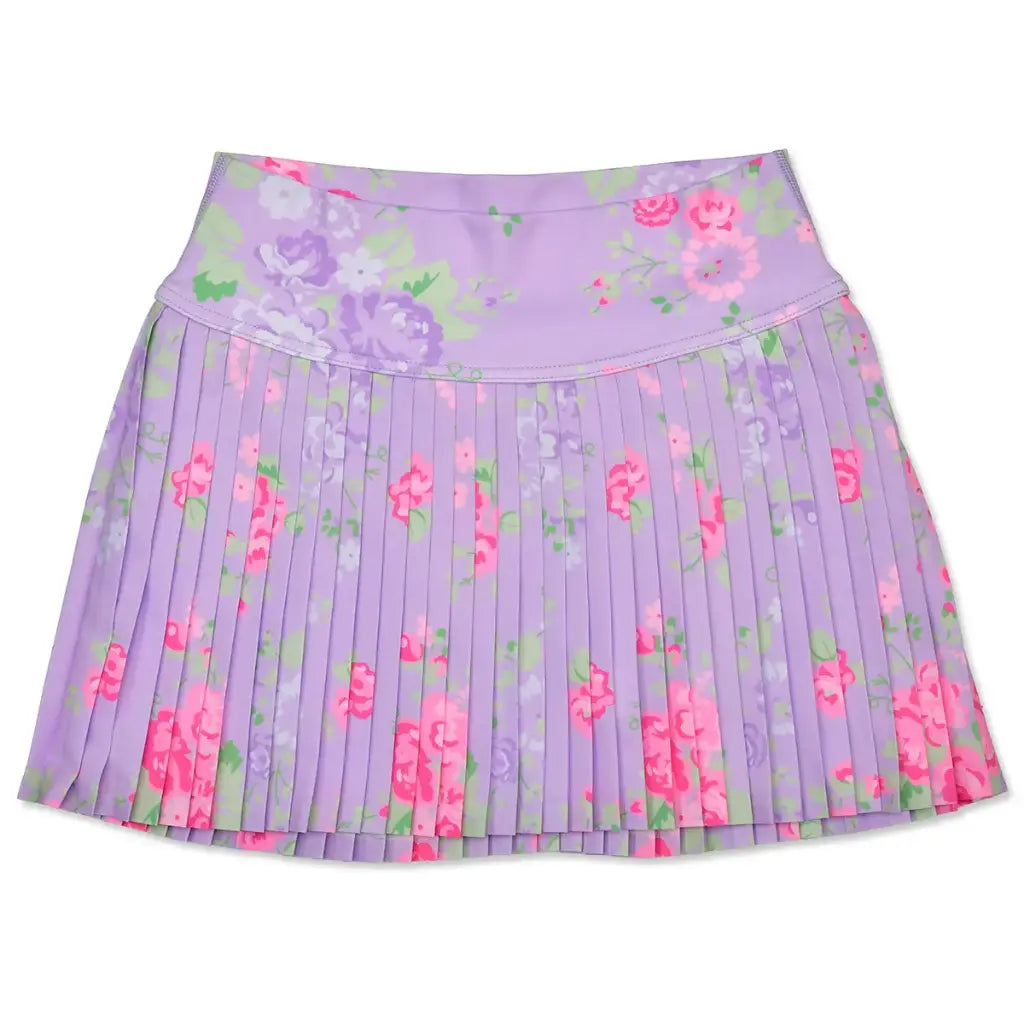 FOREVER FLORAL PURPLE SKORT MEDUIM
