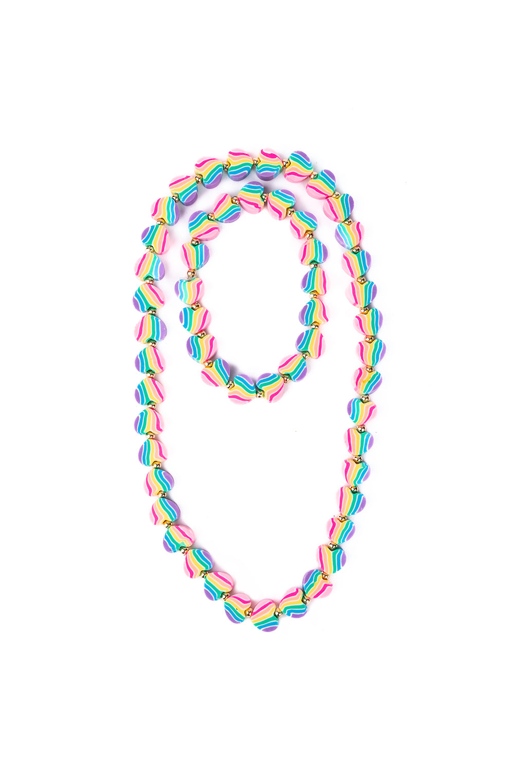 Heart Many Colors 2pc Set