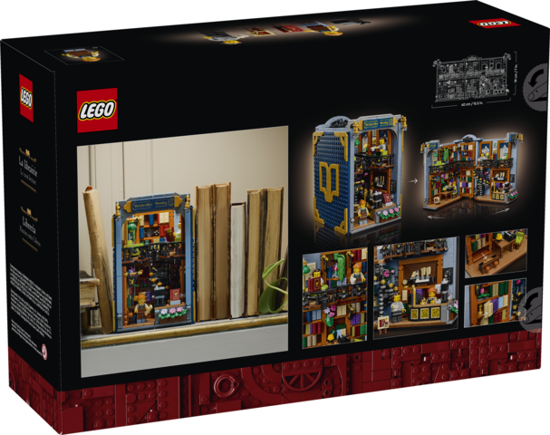 LEGO® Icons Bookstore: Book Nook
