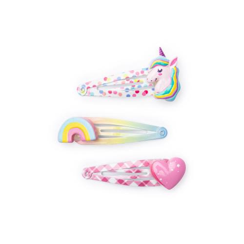 Unicorn Cutie Hairclips (3pcs)