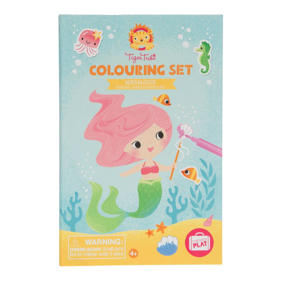 Mermaids Coloring Set - Tiger Tribe