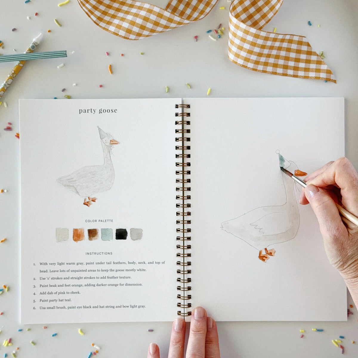 Celebrate Watercolor Workbook (Emily Lux)