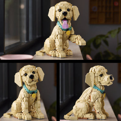 LEGO Icons: Golden Retriever Puppy