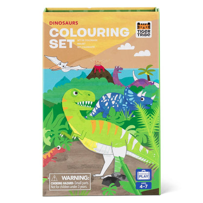 Dinosaur Coloring Set - Tiger Tribe