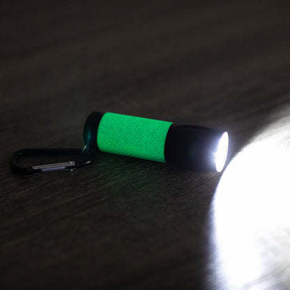 Carson Compact LED Flashlight (Glow-in-the-Dark Rubber Grip)