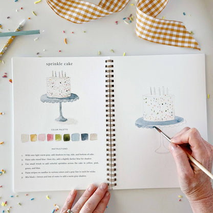 Celebrate Watercolor Workbook (Emily Lux)