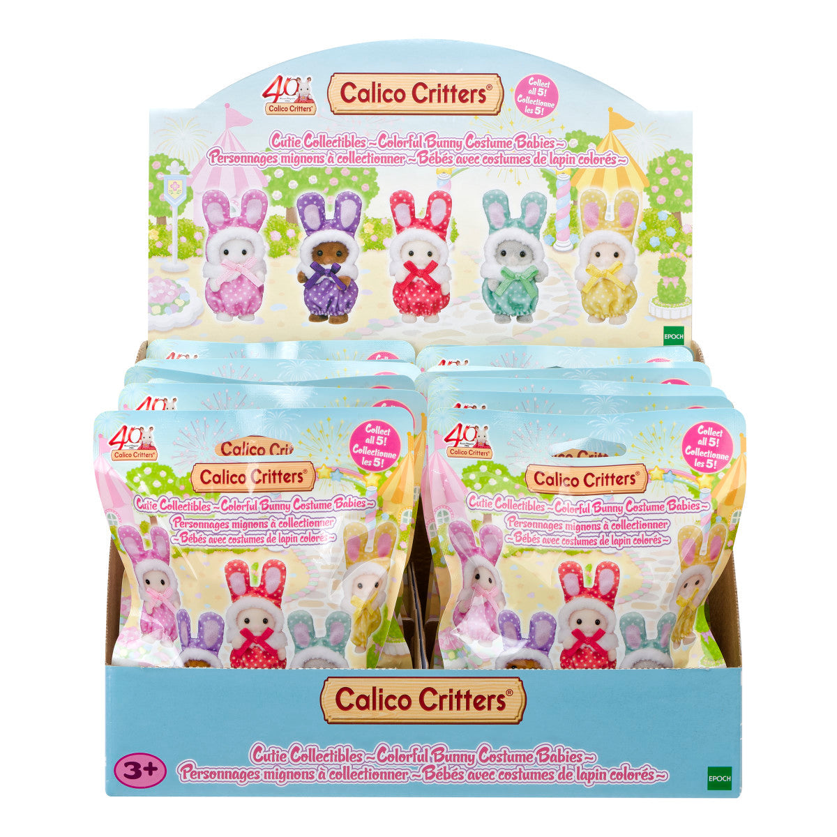 Calico Critters Colorful Bunny Costume Blindbag (BL)