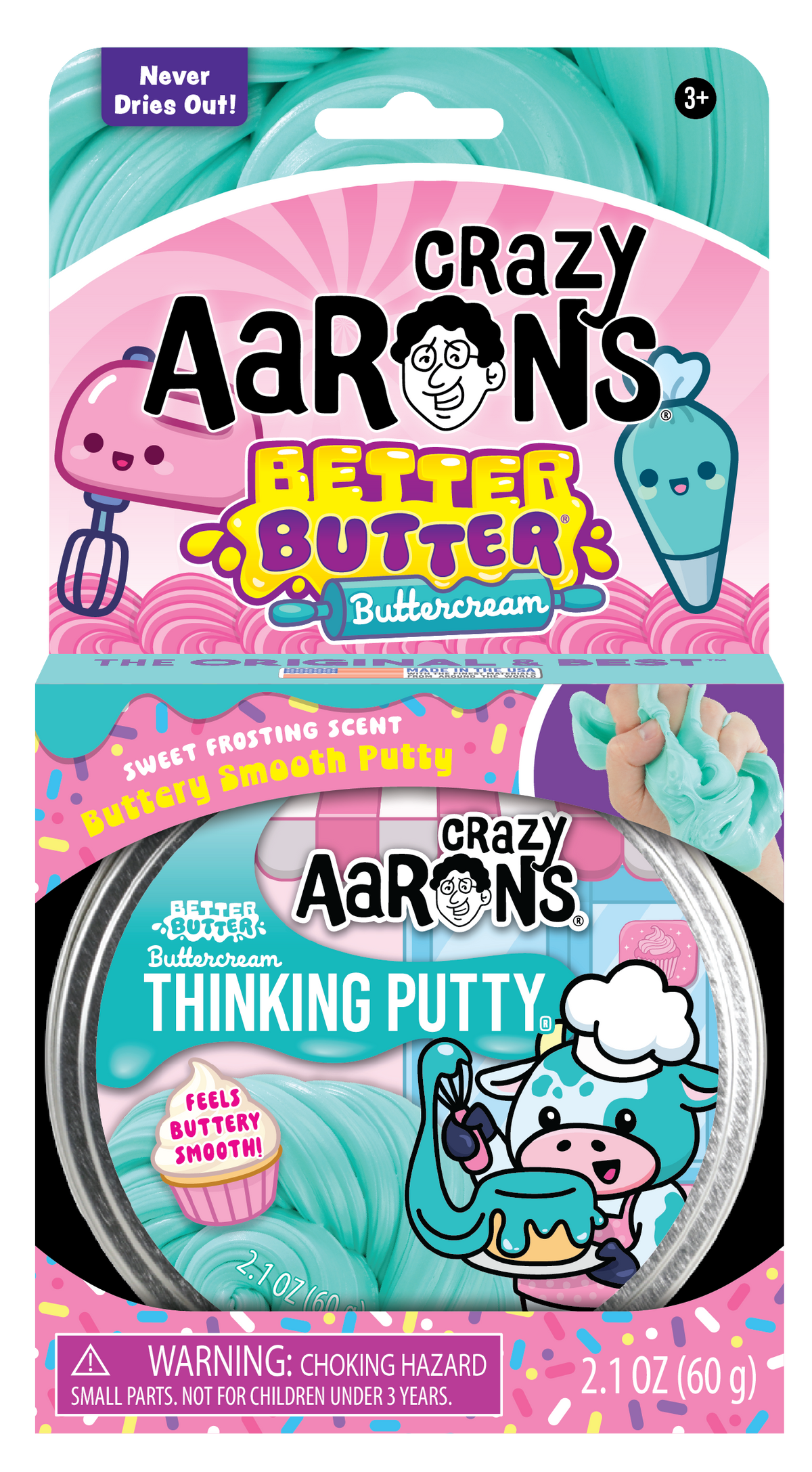 Buttercream Thinking Putty (Crazy Aaron's)