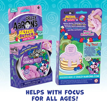 Better Buttter Berry Thinking Putty (Crazy Aaron's)