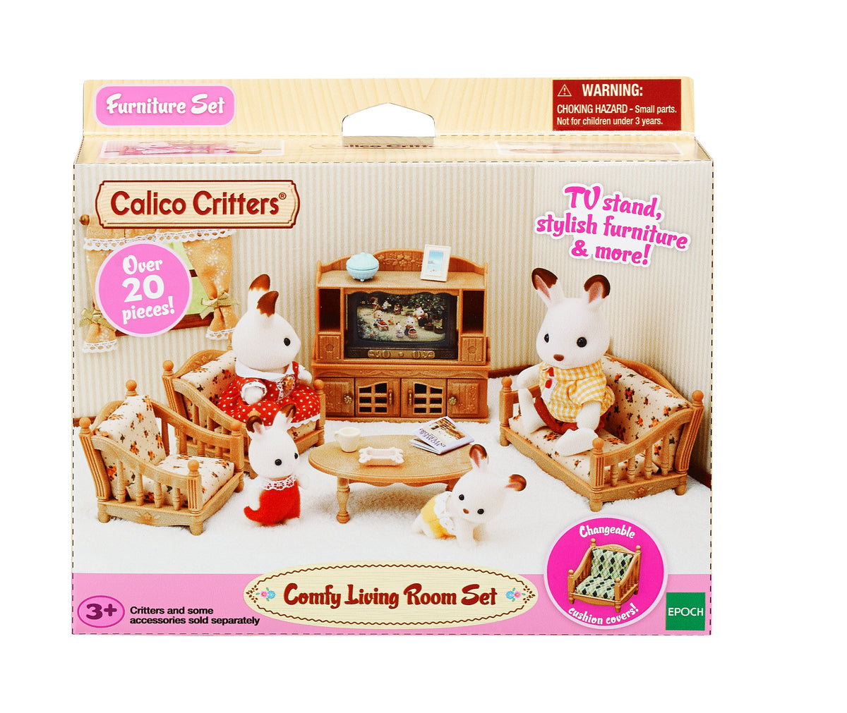 Calico Critters Comfy Living Room Set (BL)