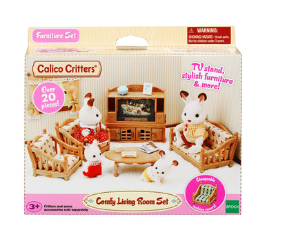 Calico Critters Comfy Living Room Set (BL)