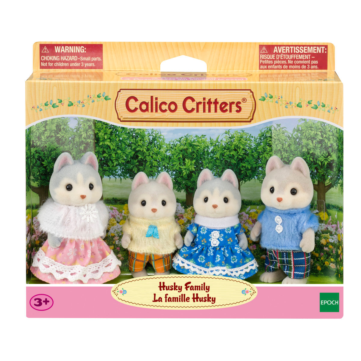 Calico Critters Husky Family (BL)