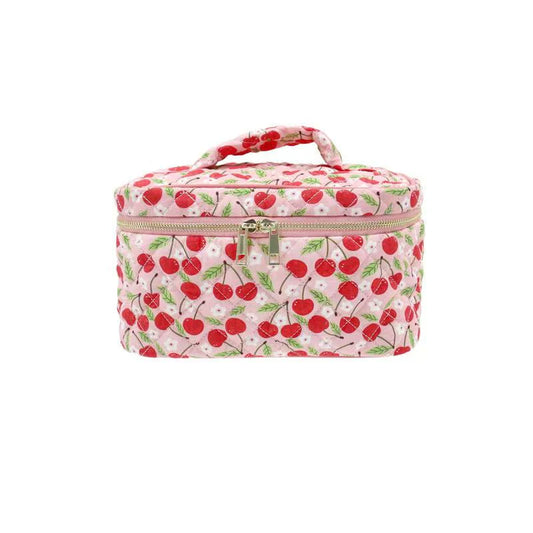 cherries vanity bags