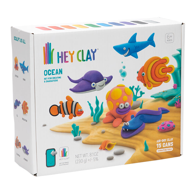 Hey Clay Ocean Creatures