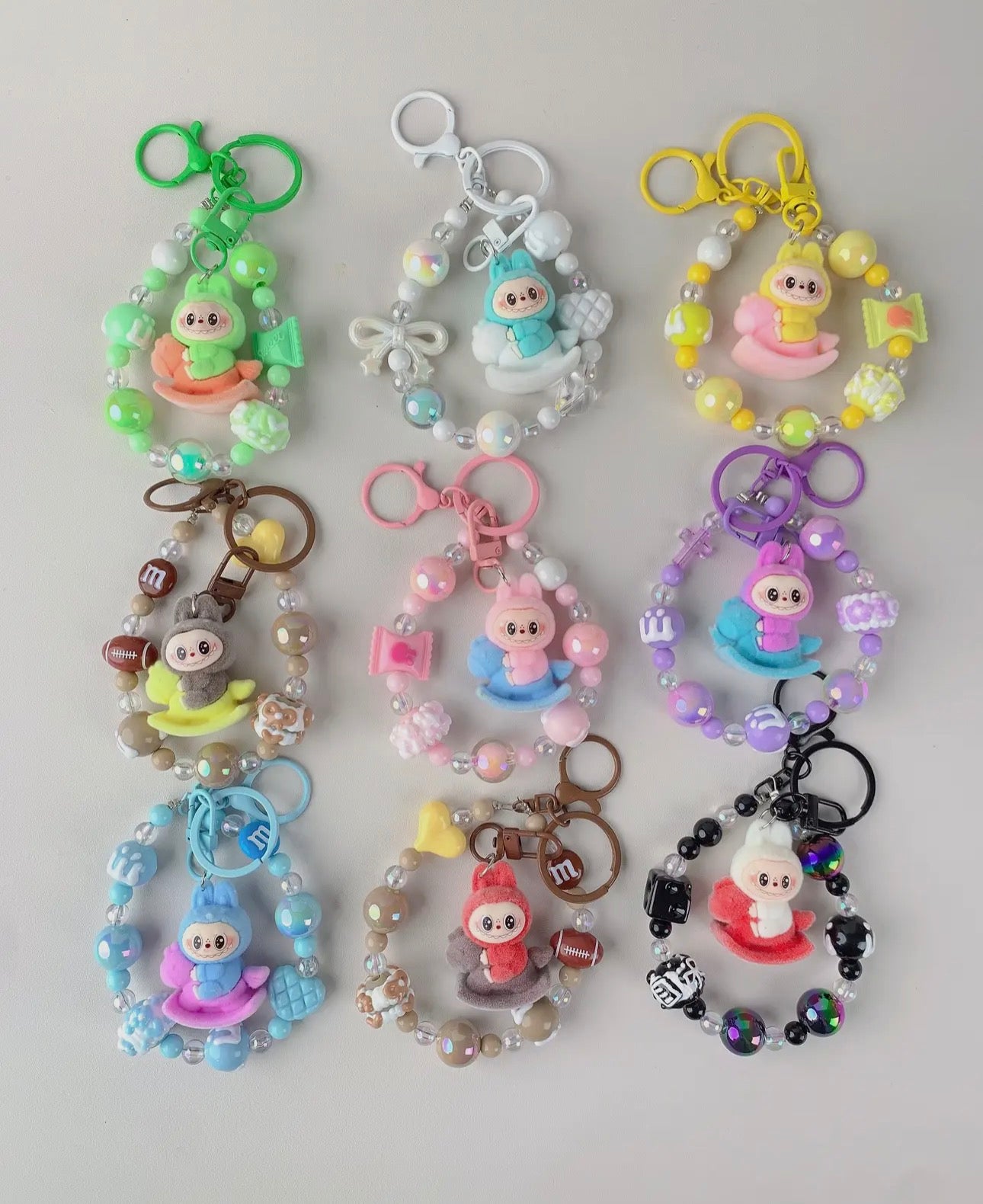 BRACLET KEYCHAINS LABUBU
