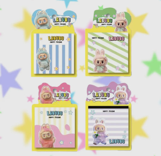 Labubu Sticky Notebook