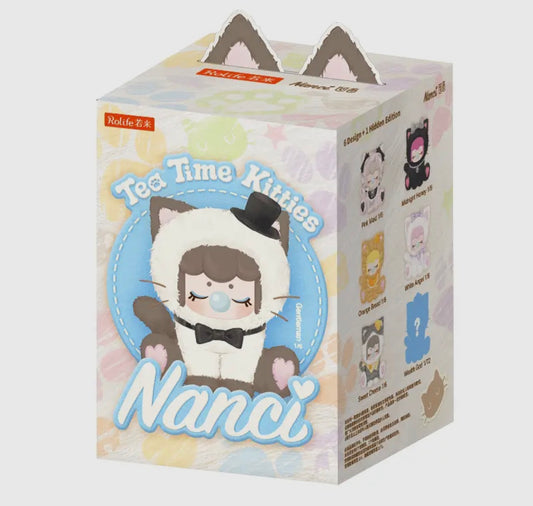 Nanci tea time kitties plush