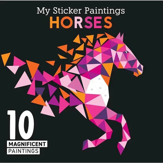 Sticker Paintings Horses