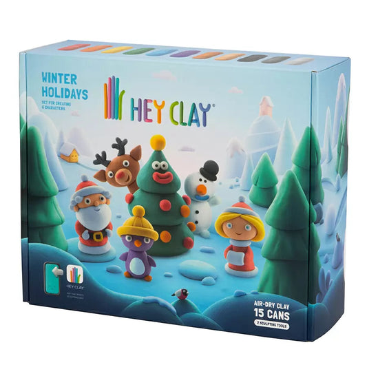 hey clay winter holidays new