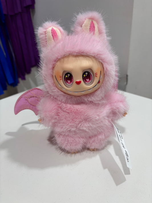 pink Angel Labubu Inspired