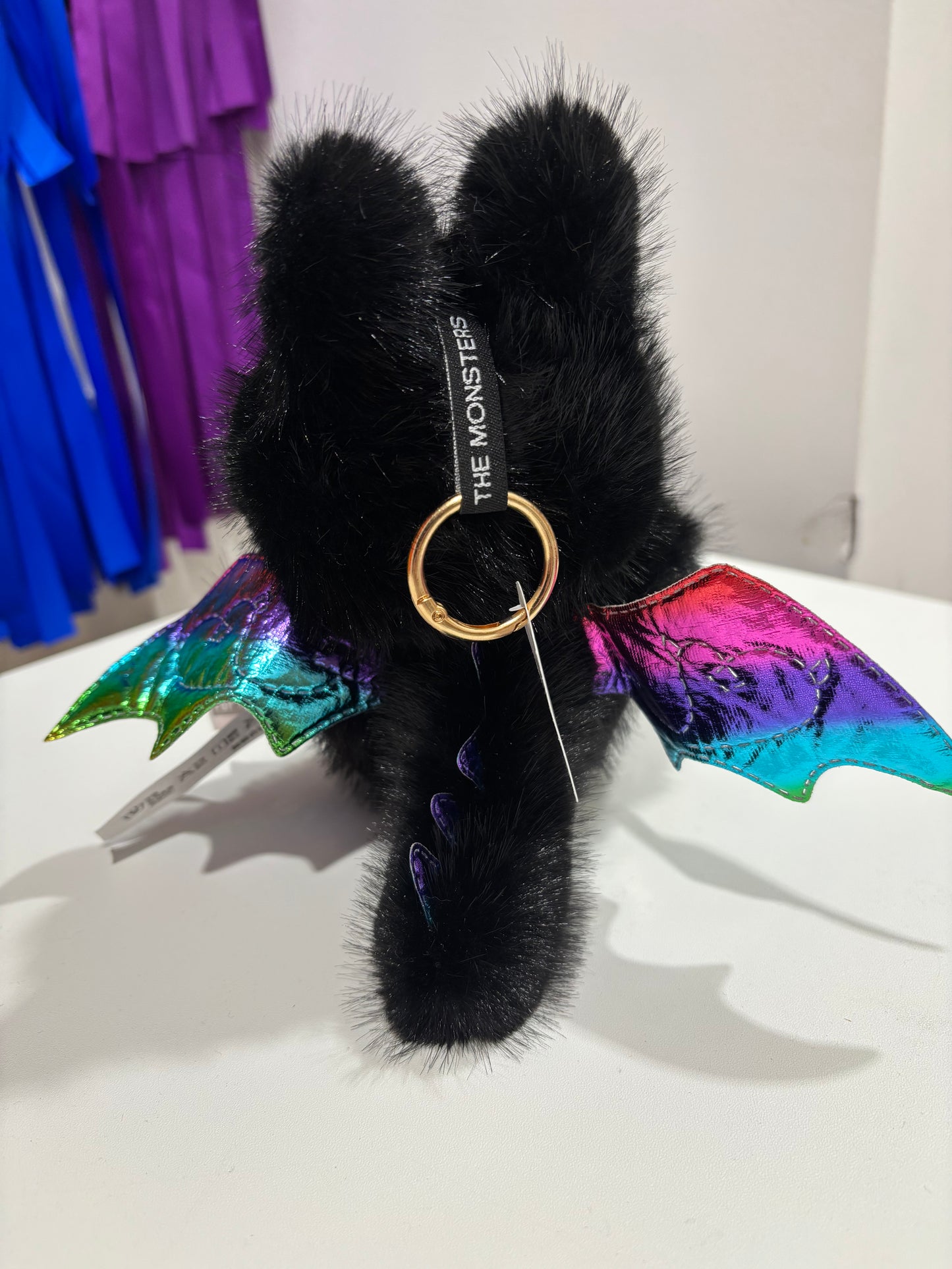 BLACK LABUBU INSPIRED ANGEL
