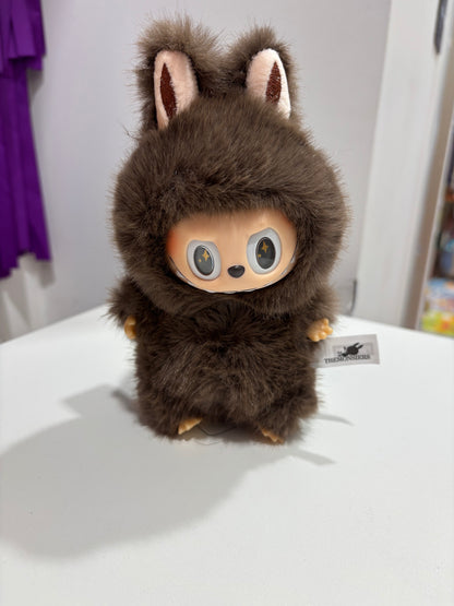 HANDMADE LABUBU INSPIRED BROWN ZIMOMO