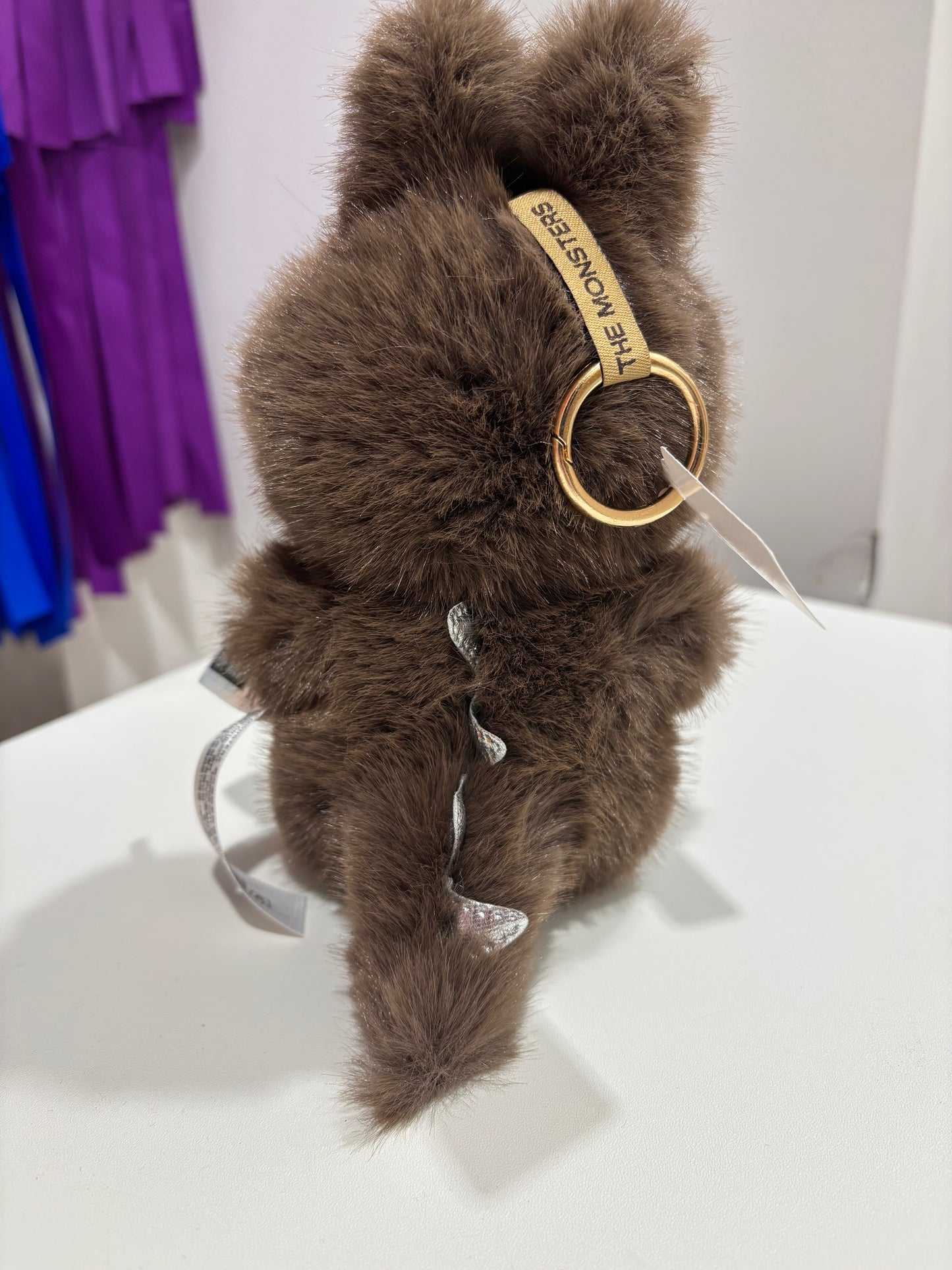 HANDMADE LABUBU INSPIRED BROWN ZIMOMO