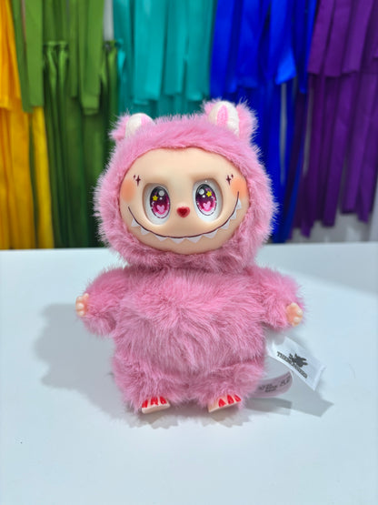 *BRIGHT PINK ARTIST INSPIRED LABUBU FINAL SALE*