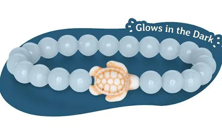 Fahlo aqua glow turtle bracelet