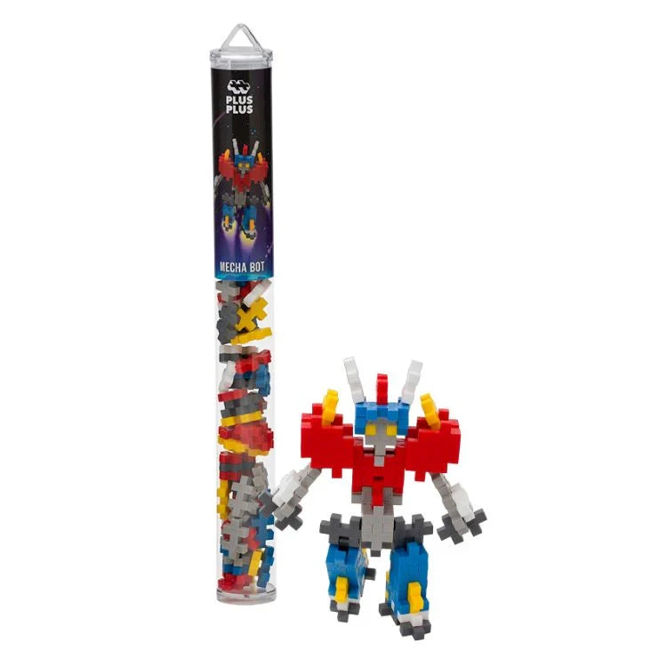 Plus-Plus Tube Mecha Bot