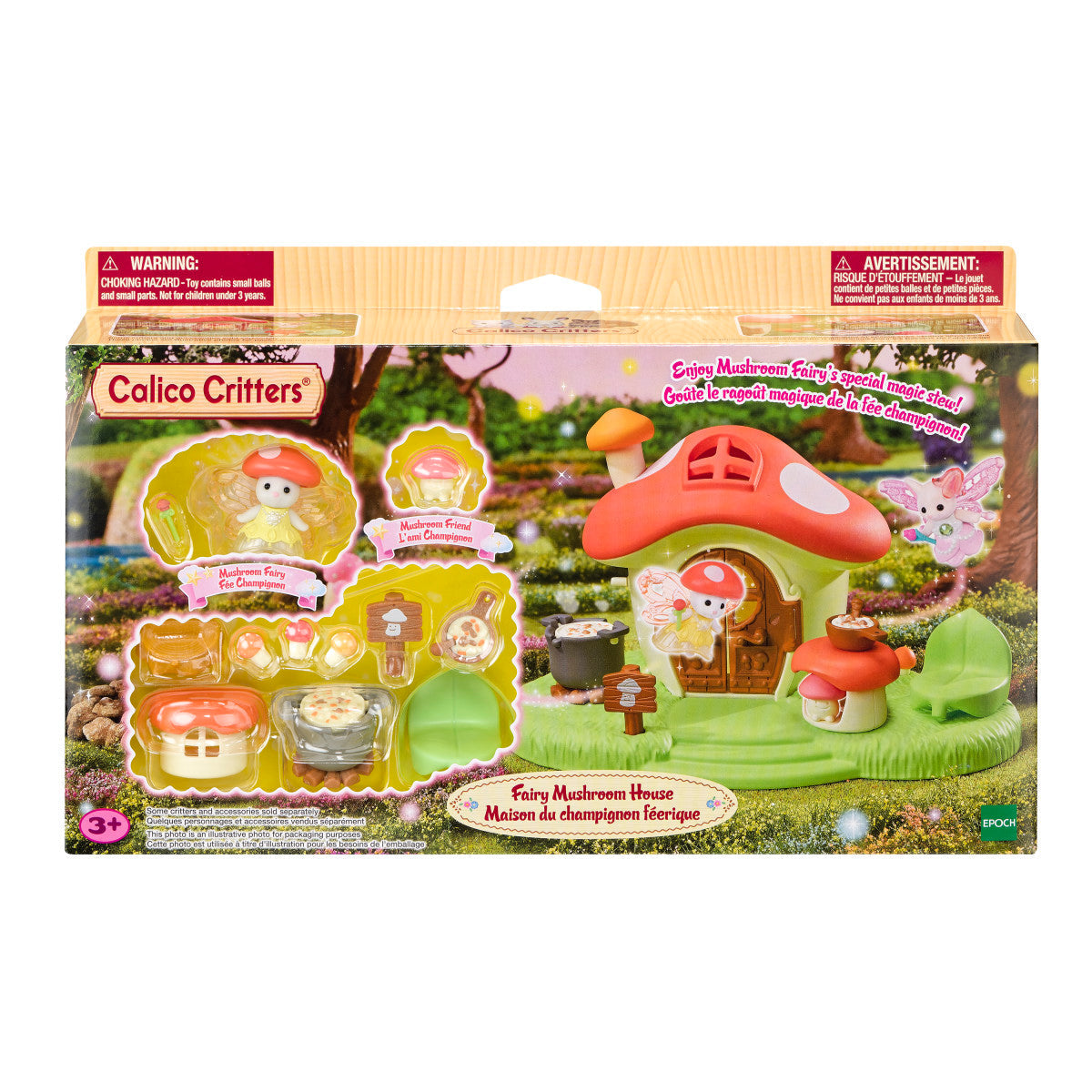 Calico Critters Fairy Mushroom House (BL)