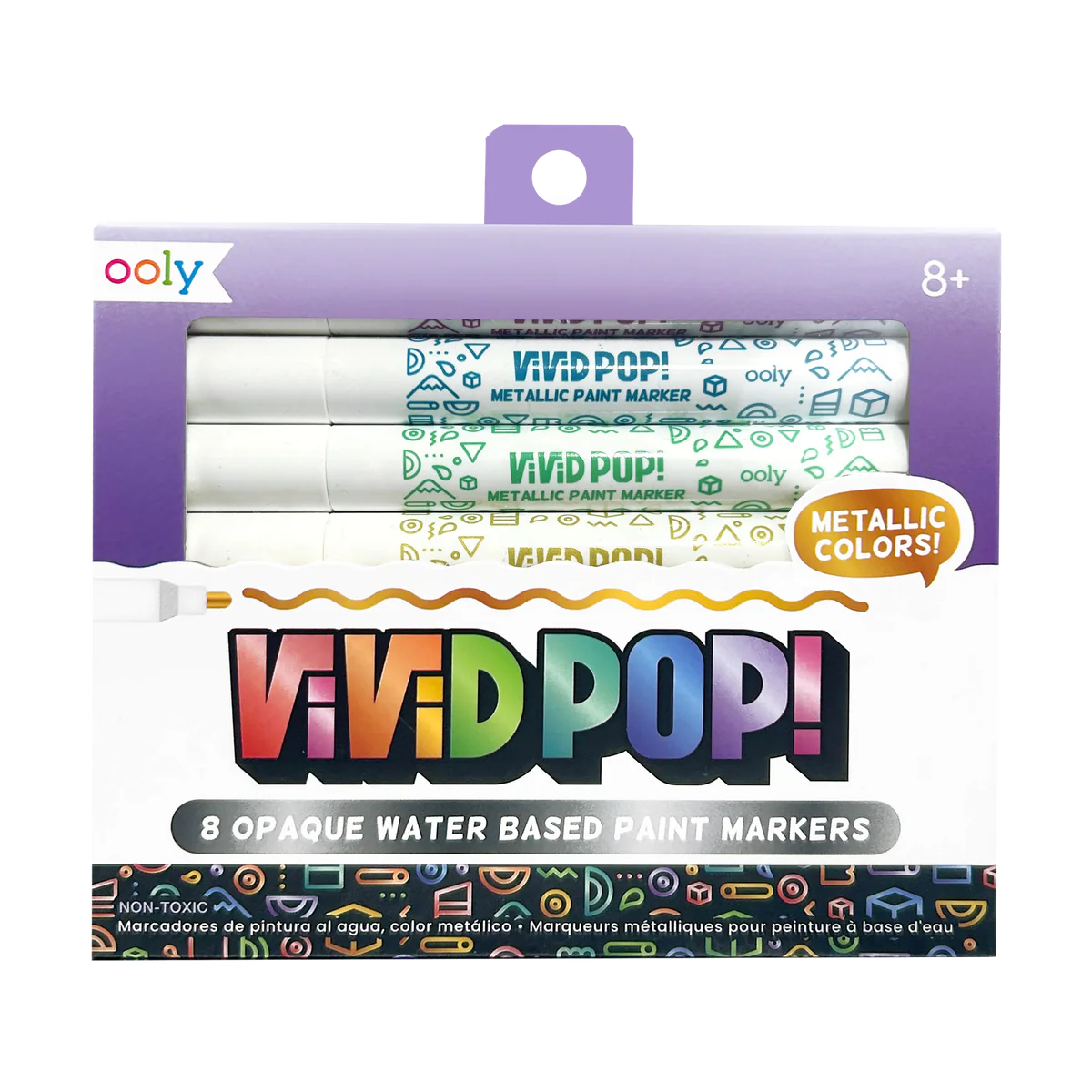 Vivid Pop Metallic Paint Markers* FINAL SALE