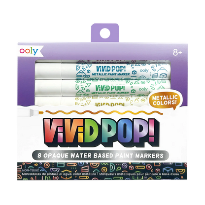 Vivid Pop Metallic Paint Markers* FINAL SALE