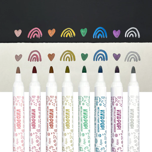 Vivid Pop Metallic Paint Markers* FINAL SALE