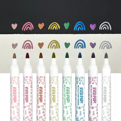 Vivid Pop Metallic Paint Markers* FINAL SALE