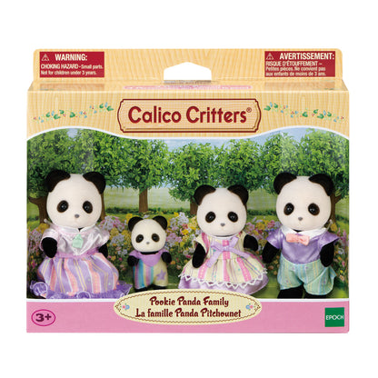 Calico Critters Pookie Panda Family (BL)