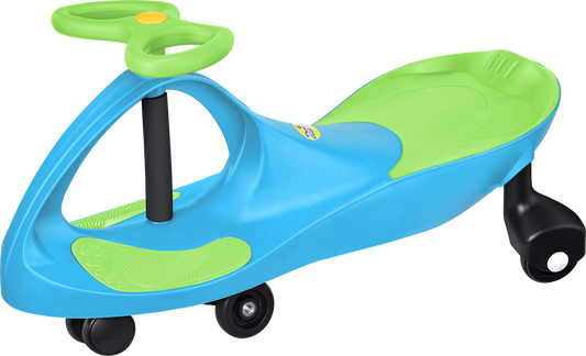 Plasma Car - Blue with Lime Green Accents
